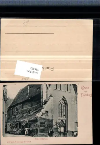 316322,Gruß aus Nürnberg Bratwurstglöcklein Gasthaus