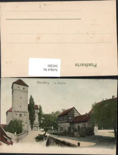 345285,Nürnberg Im Burghof Turm