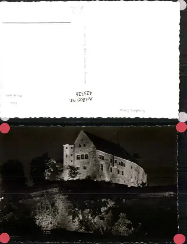 423326,Nürnberg Burg b. Nacht