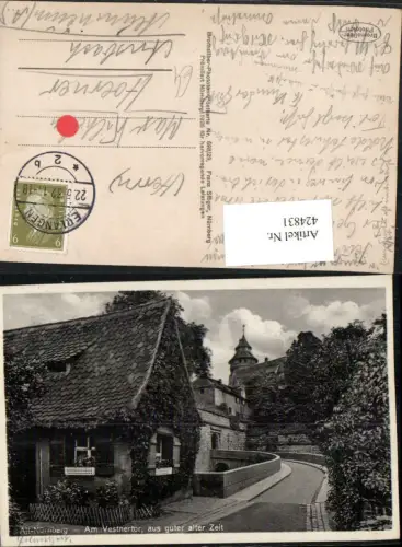 424831,Alt-Nürnberg Am Vestnertor Burg Straße