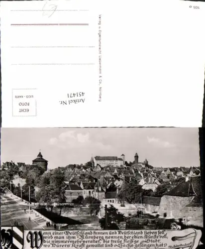 451471,Nürnberg Totale m. Hallertor Spruch