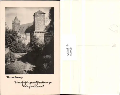 454900,Nürnberg Burg Turm