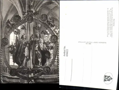458822,Nürnberg St. Lorenzkirche Englische Gruß von Veit Stoss