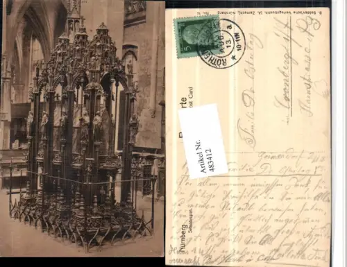 483412,Nürnberg Sebaldusgrab Grabmal