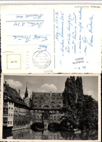 492635,Nürnberg Heilig-Geist-Spital Fluss