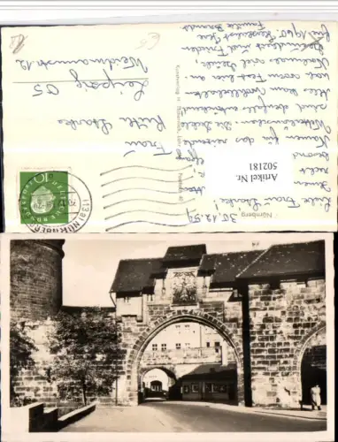 502181,Nürnberg Tor Straßenansicht