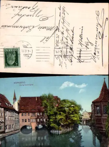 706078 Nürnberg Heilig Geistspital gel Deggendorf