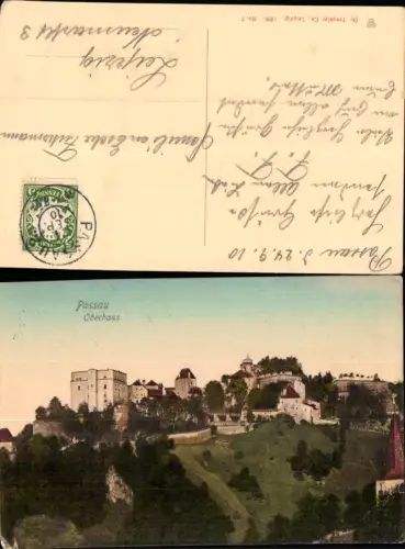 700763 Passau Oberhaus pub Dr. Trenkler e Co. 1908