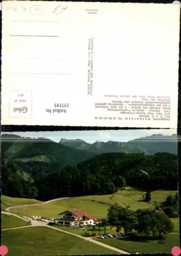 157195,Reit Aschau Chiemgau Berggasthof Seiseralm Bes. H u. R Wörndl