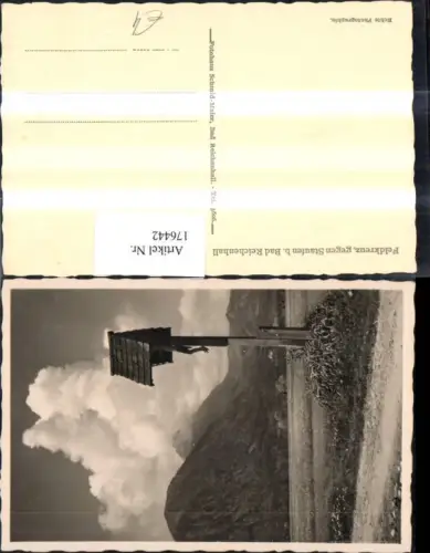 176442,Feldkreuz Wegkreuz geg. Staufen b. Bad Reichenhall