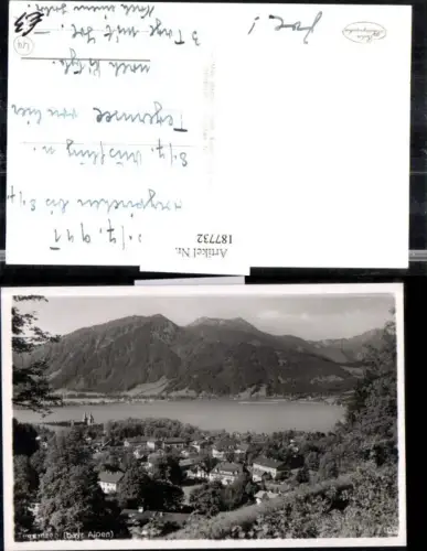 187732,Tegernsee b. Miesbach bayrische Alpen Teilansicht