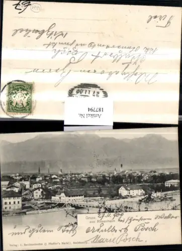 187794,Gruß aus Rosenheim Totale Brücke
