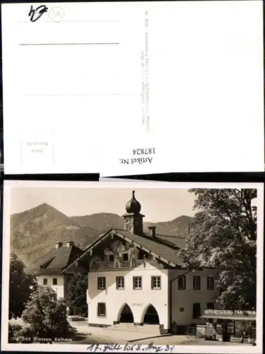 187824,Bad Wiessee Rathaus Auto-Reisebüro