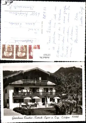 187869,Gästehaus Reuther Rottach-Egern a. Tegernsee