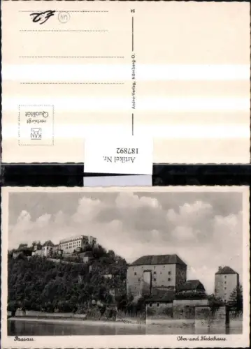 187892,Passau Ober u. Niederhaus