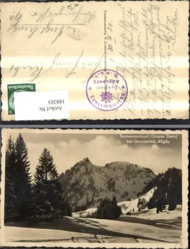 188203,Tennemooskopf Grauer Stein b. Gunzesried Allgäu