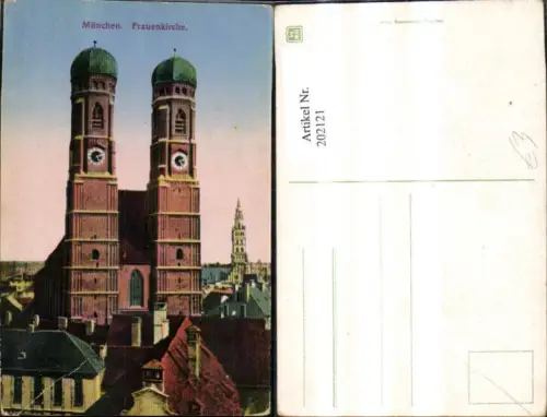 202121,München Frauenkirche Kirche