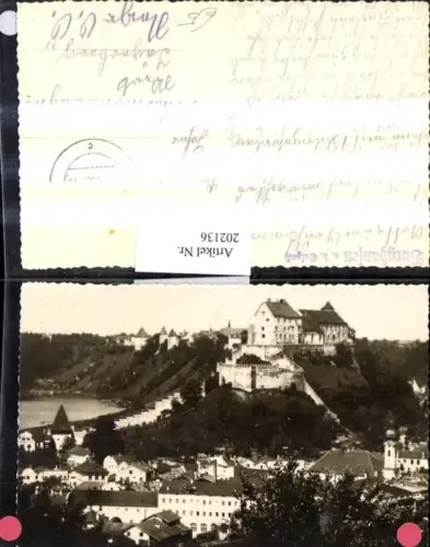 202136,Burghausen b. Altötting a. d. Salzach Totale Burg