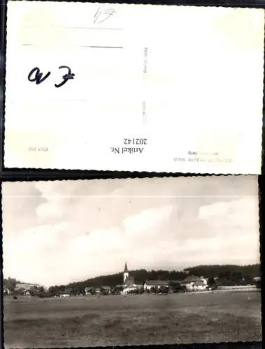 202142,Gottsdrof im Bayrischen Wald m. Höhenberg Teilansicht Kirche