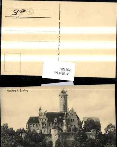 202184,Altenburg b. Bamberg Burg