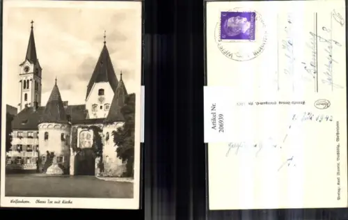 206939,Weissenhorn Weißenhorn Oberes Tor m. Kirche Turm
