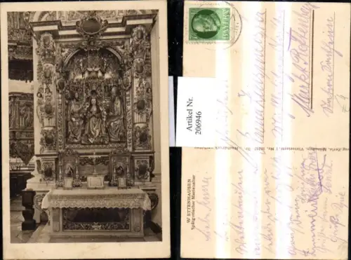 206946,Wettenhausen Spätgotischer Marienaltar Altar i. d. Kirche