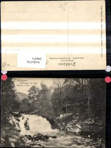 206971,Königsee Wasserfall d. Ache Abfluss v. d. See b. Schönau am Königsee