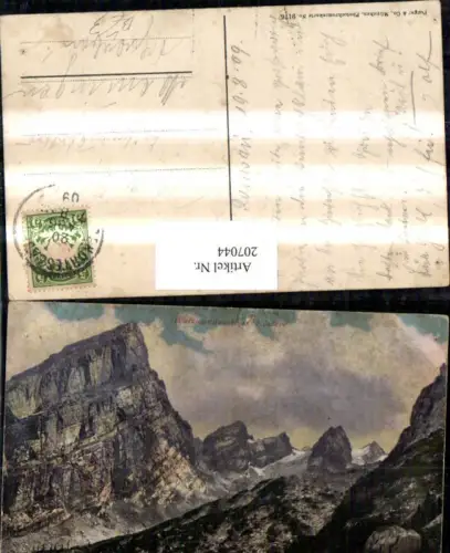 207044,Watzmannweibl u. Kinder Berg Gebirge pub Purger e Co 9176