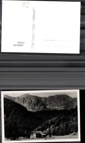 214956,Foto Ak Zipflwirt m. Sonnwendjoch Bayrischzell