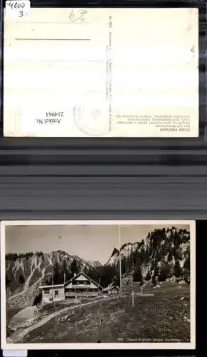 214963,Obere Firstalm geg. Bodenschneid Schliersee