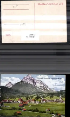 214997,Mittenwald m. Wetterstein