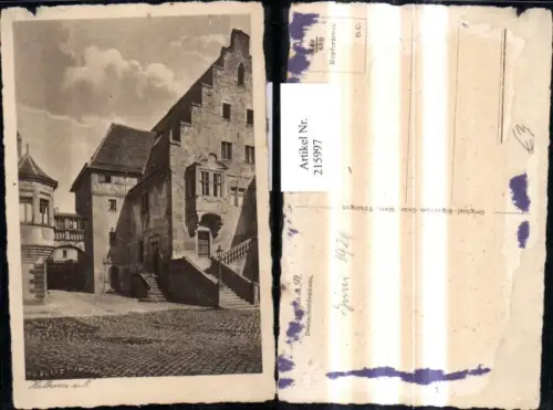 215997,Heilbronn a. Neckar Ansicht Deutschordenhaus 1926