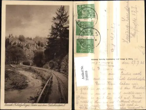 216010,Berneck Fichtelgebirge Partie a. d. Oelschnitztal