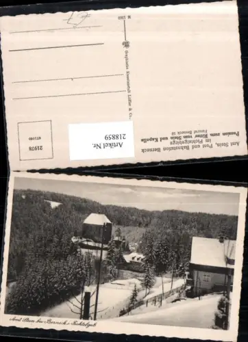 218859,Amt Stein b. Berneck im Fichtelgebirge Winterbild