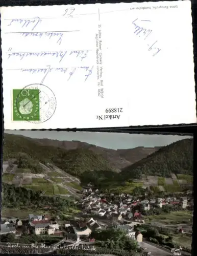 218899,Rech a. d. Ahr Totale hancoloriert