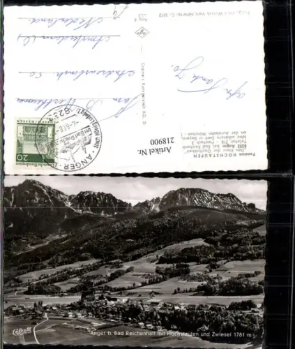 218900,Anger b. Bad Reichenhall Totale m. Hochstaufen u. Zwiesel