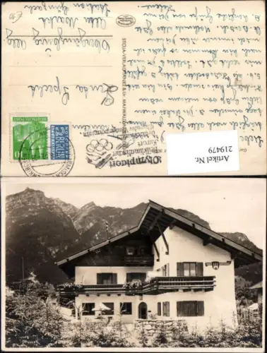 219479,Garmisch Haus Hamburg Hausansicht