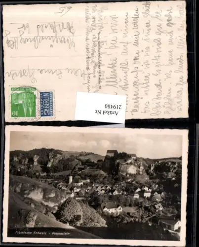 219480,Fränkische Schweiz Pottenstein Totale