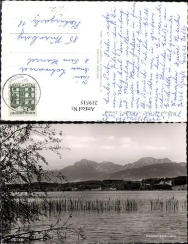 219515,Wagingersee See b. Trettenhausen m. Staufen u. Zwiesel