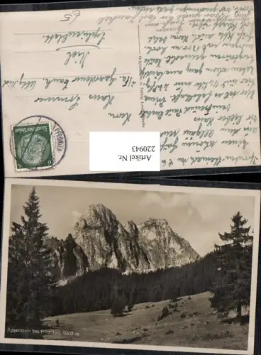 220943,Aggenstein b. Pfronten Bergkulisse