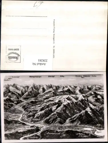 228281,Immenstadt m. Umgebung aus d. Vogelschau Bühl Oberstdorf Burgberg Sonthofen Blaichach