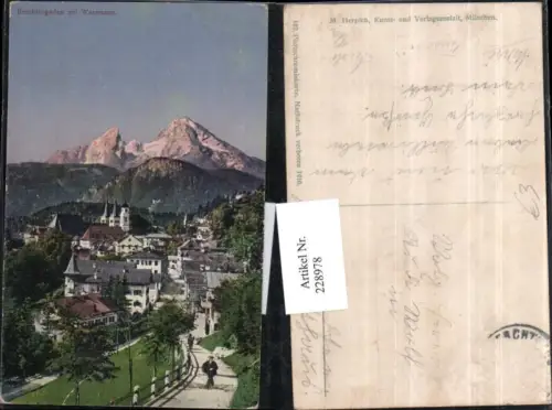 228978,Berchtesgaden Totale m. Watzmann