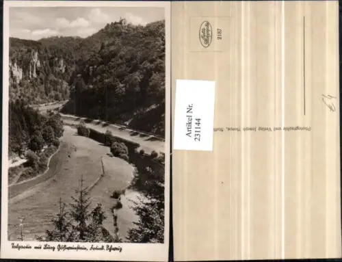 231144,Fränkische Schweiz Talpartie m. Burg Gößweinstein Partie