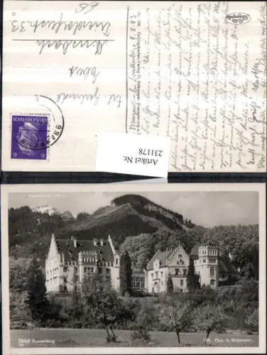 231178,Schloss Brannenburg m. Hochsalwand