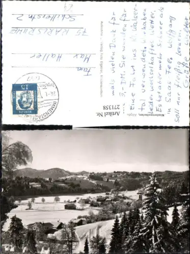 271358,Niedersonthofen im Allgäu b. Waltenhofen Totale Winterbild
