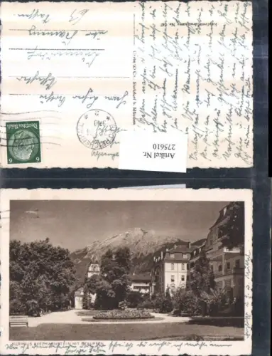 275610,Kurhaus Axelmannstein m. Stauffen b. Bad Reichenhall