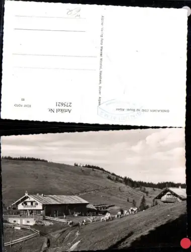 275621,Gindlalmen Almhütten b. Schliersee
