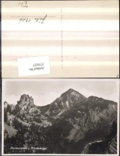 275627,Plankenstein u. Risserkogel Bergkulisse b. Rottach-Egern