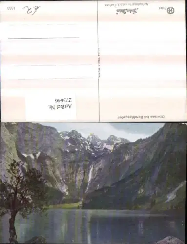 275646,Obersee See b. Berchtesgaden Bergkulisse