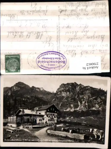 279062,Bodenschneidhaus m. Gipfel u. Hohenpeissenberg b. Neuhaus Schliersee